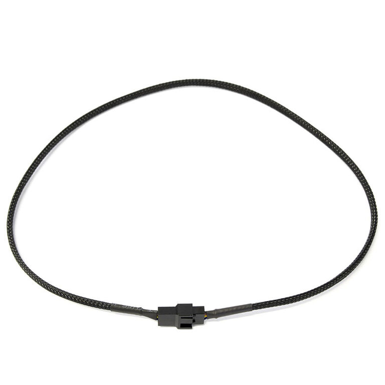 Watercool 4-pin PWM extension, black - 30cm image number 1