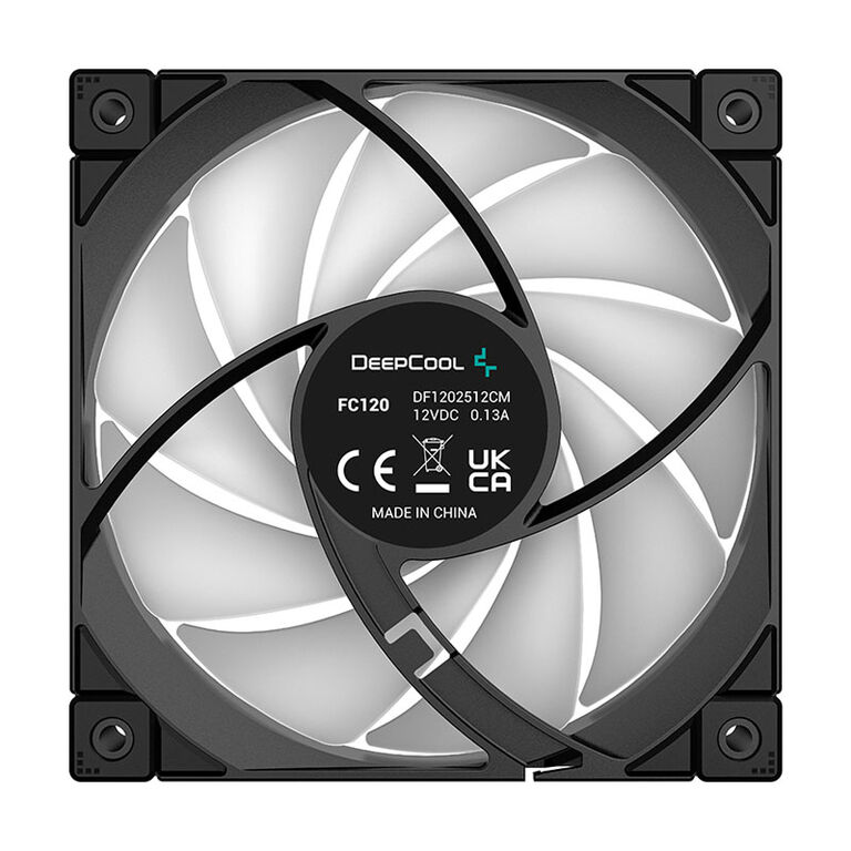 DeepCool FC120 ARGB Fan, 3-pack - 120mm image number 4