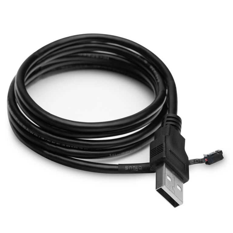 EK Water Blocks EK-Loop Connect external USB cable - 1m, black image number 0