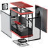 Hyte Y40 Midi Tower, Tempered Glass - black/red image number null