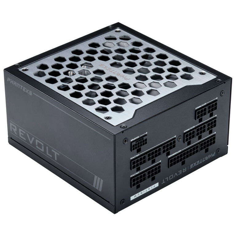 Phanteks Revolt 1200W Platinum, ATX 3.0, PCIe 5.0, fully modular - 1200 Watt, black image number 0