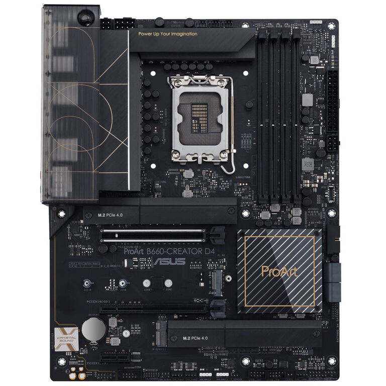 ASUS ProART B660-Creator D4, Intel B660 motherboard - Socket 1700, DDR4 image number 2