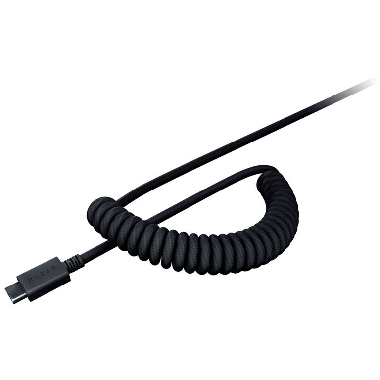 Razer PBT Keycap + Coiled Cable Upgrade Set, US/UK - schwarz image number 2