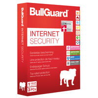 BullGuard Internet Security + PC Tune Up, 1 year - 3 PCs