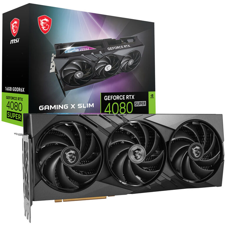 MSI GeForce RTX 4080 Super Gaming X Slim 16G, 16384 MB GDDR6X image number 0