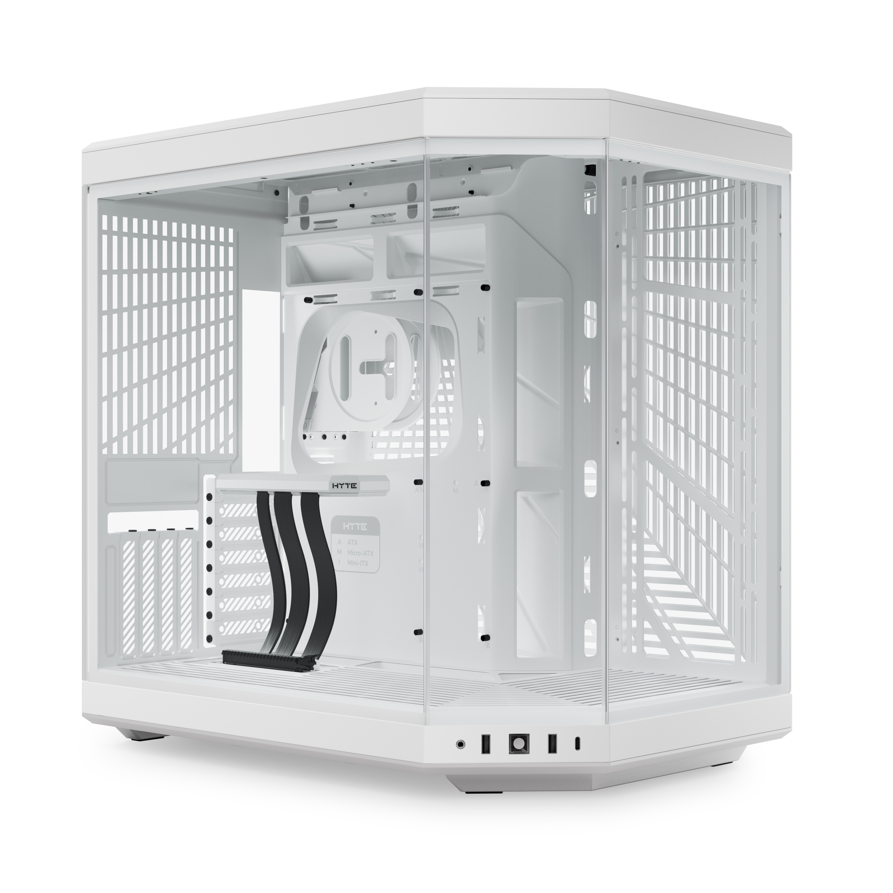 Hyte Y70 Midi Tower Standard - white