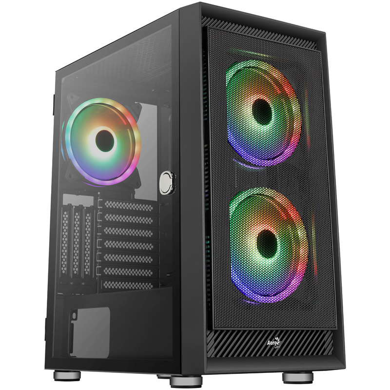 Aerocool Graphite v3 Mid Tower - Black