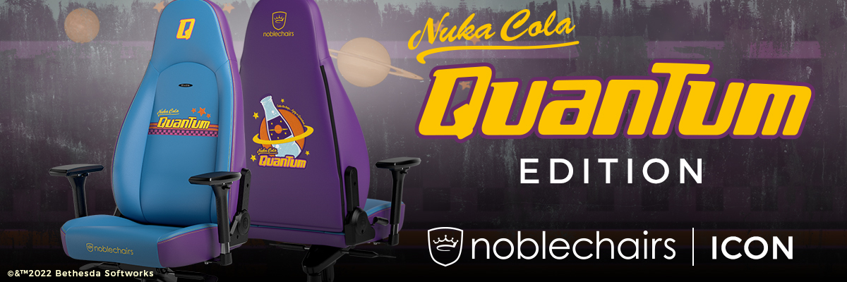 noblechairs ICON Gaming Chair - Nuka-Cola Quantum Edition