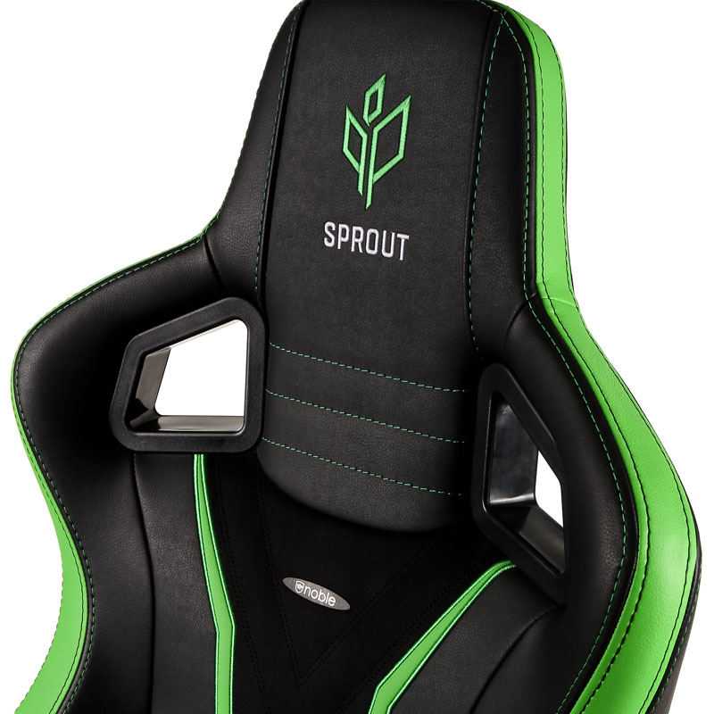 Das Bild zeigt den noblechairs EPIC Gaming Stuhl - Sprout Edition.