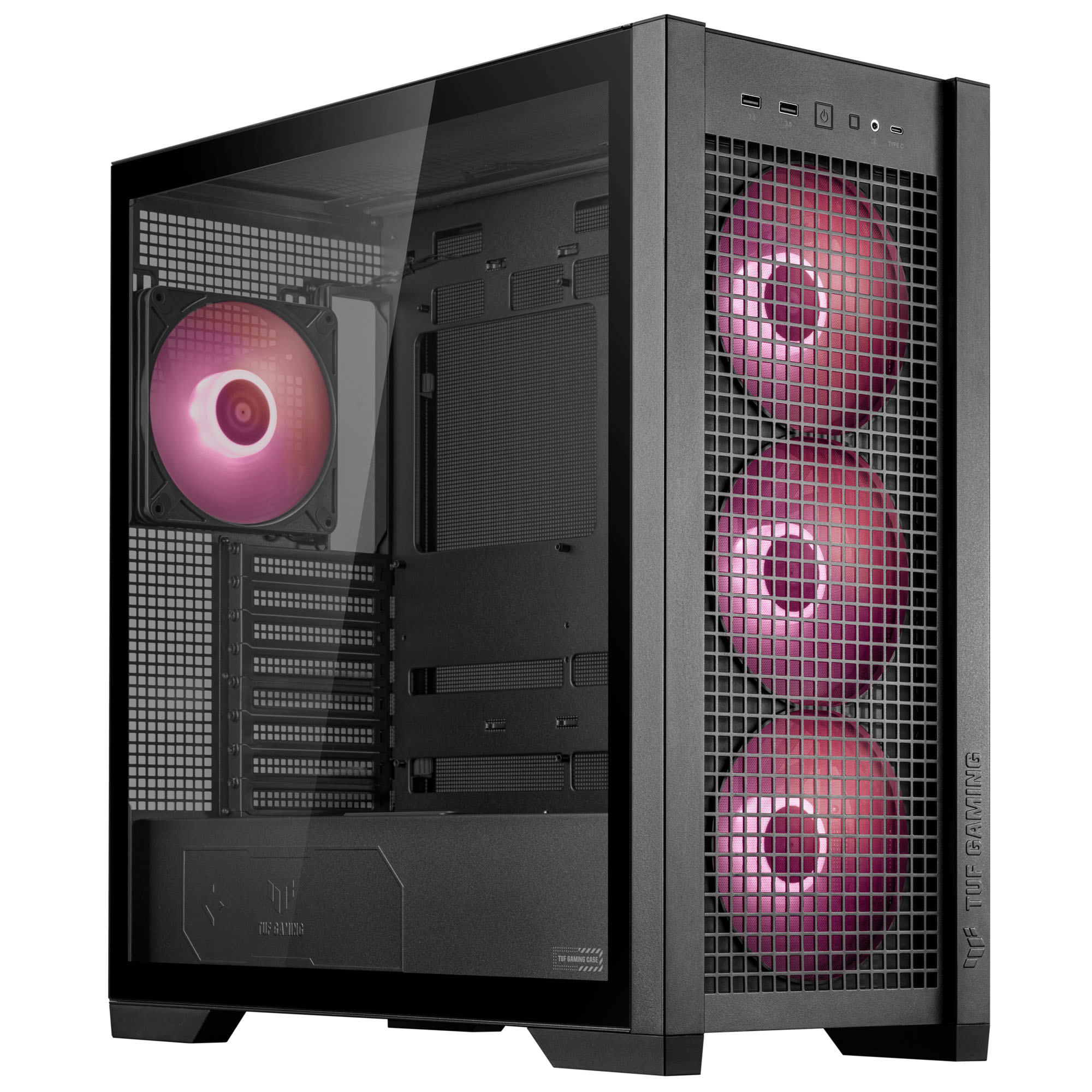 ASUS TUF Gaming GT302 TG ARGB Case - black