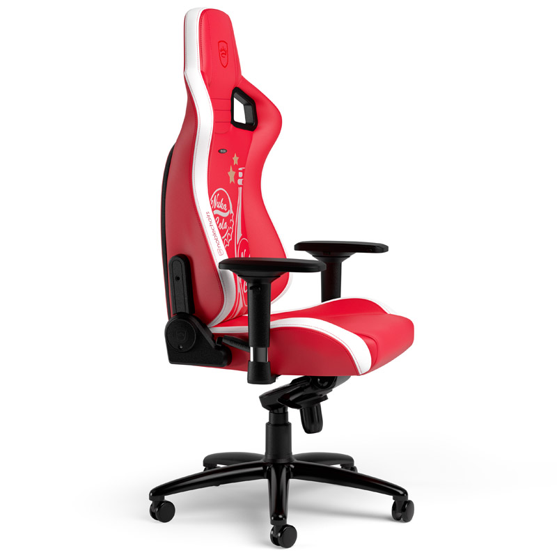 Das Bild zeigt den noblechairs EPIC Gaming Stuhl - Nuka-Cola Edition.