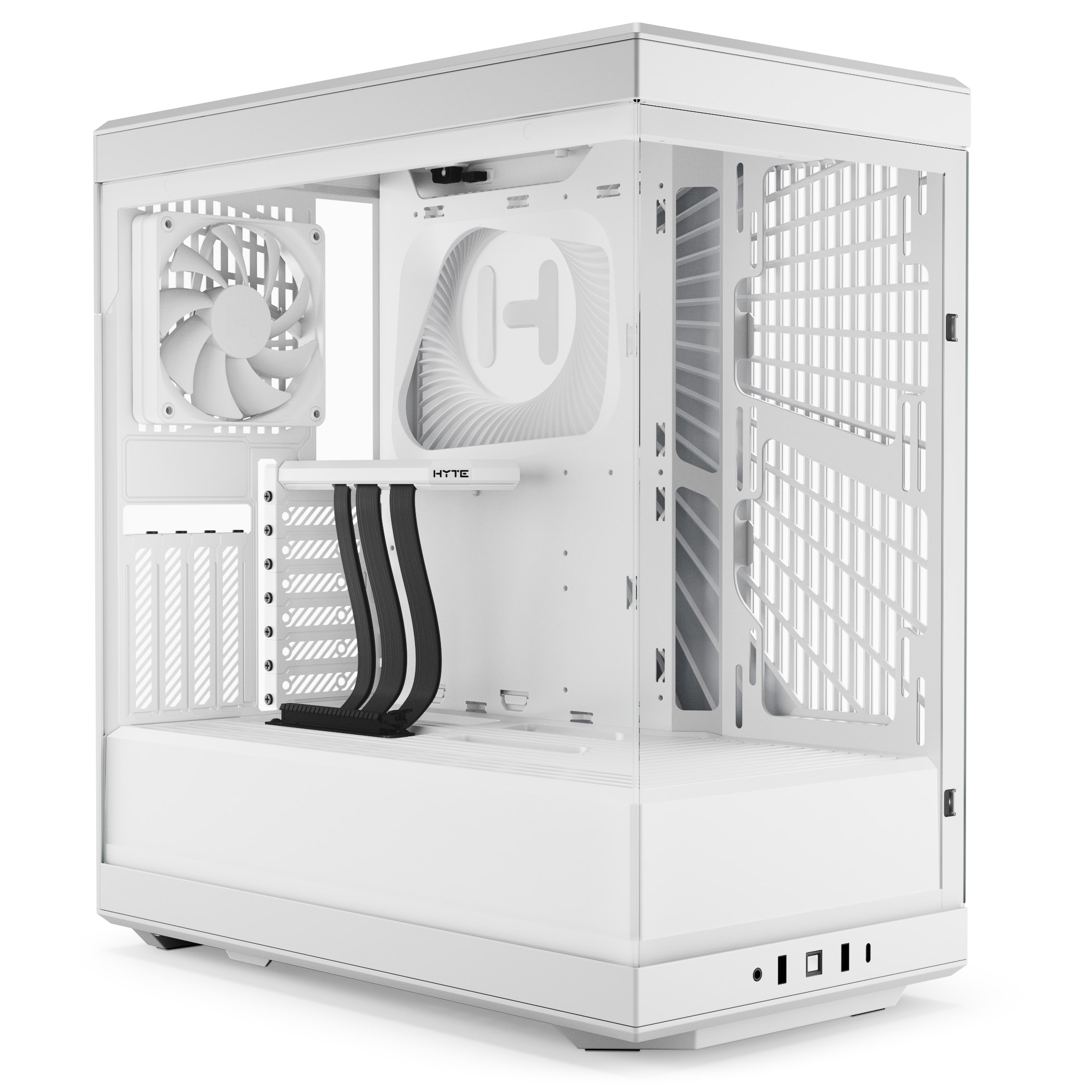 Hyte Y40 Mid Tower, Tempered Glass - Snow White