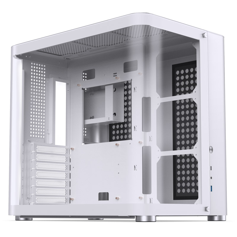 Jonsbo TK-2 2.0 Mid Tower, Tempered Glass - White