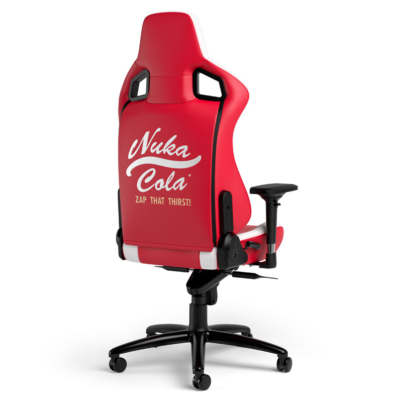 Das Bild zeigt den noblechairs EPIC Gaming Stuhl - Nuka-Cola Edition.