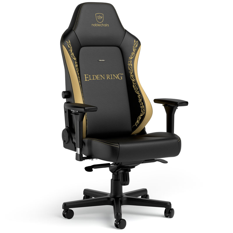 The image shows the noblechairs HERO Gaming Chair - Elden Ring Edition.