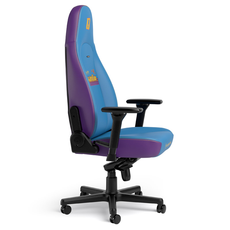 The picture shows the noblechairs ICON Gaming Chair - Nuka-Cola Quantum Edition.